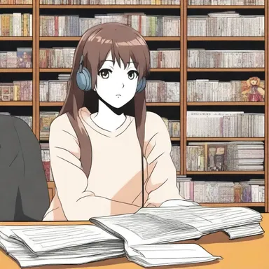 The avid anime fan immersed herself in an inquiry about the different genres and plotlines of her favorite shows.
