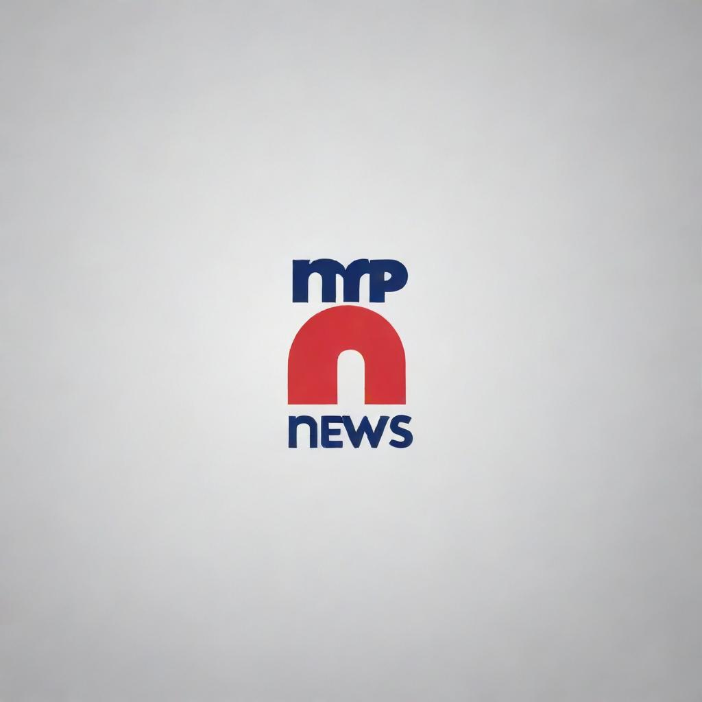 A professional and modern logo for a news agency called 'MRP NEWS', embodying the ethos of truth and integrity in journalism.