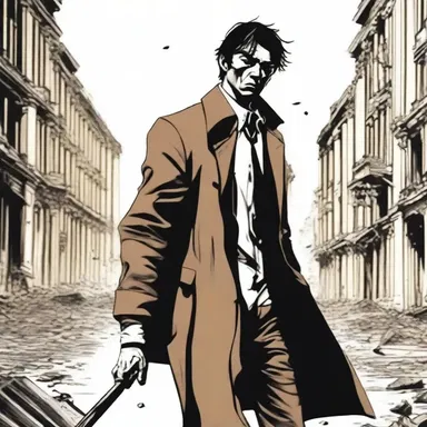 In the climactic scene of the novel, the protagonist's hidden anger burst out and led to a shocking revelation.
