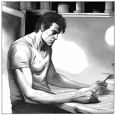 In the climactic scene of the novel, the protagonist's hidden anger burst out and led to a shocking revelation.