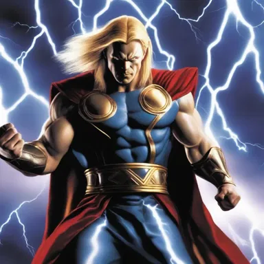When the god of thunder became enraged, lightning would burst out of his fingertips in a display of his power.