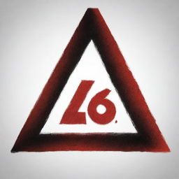 Logo featuring the number 666 incorporated into a triangle with one side broken, colored in shades of red and black.