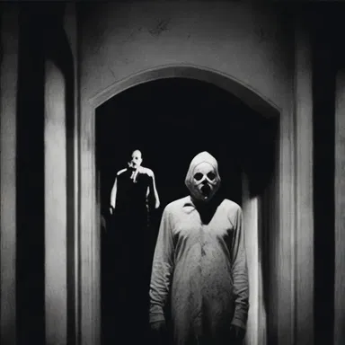 The film used eerie lighting and unsettling music to homologize the main character's descent into horror and madness.