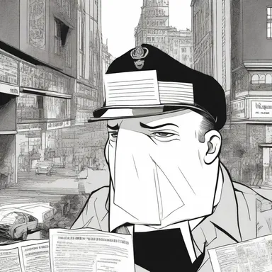 The graphic novel explored the consequences of living in a fascistic society ruled by a dictator.