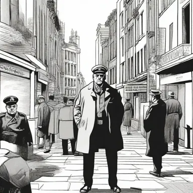 The graphic novel explored the consequences of living in a fascistic society ruled by a dictator.