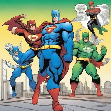 The superhero team plans to bring their battle against evil to the pages of the new issue of their comic book.