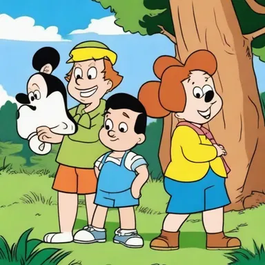 The characters in the cartoon were always getting into wild adventures, leaving them completely spent by the end of each episode.