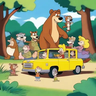 The characters in the cartoon were always getting into wild adventures, leaving them completely spent by the end of each episode.