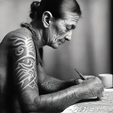 The practice of tattooing has been observed in various ancient cultures, such as the Egyptians and Polynesians.