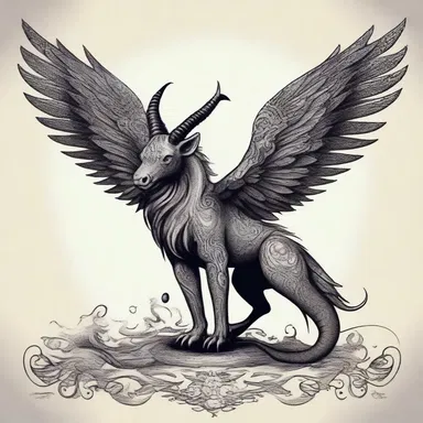 The mythical creatures in the fantasy world were adorned with intricate tattoos that represented their magical abilities.