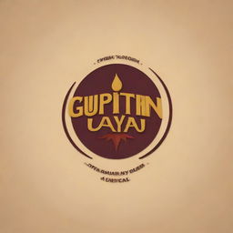 Design a bold and dynamic logo featuring the text 'Gupitan Jaya'