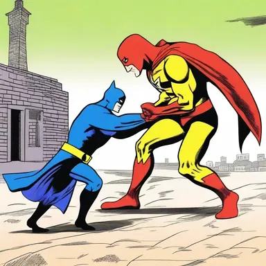 When the villain was about to escape, the superhero decided to take time by the forelock and apprehend him immediately.