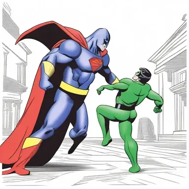 When the villain was about to escape, the superhero decided to take time by the forelock and apprehend him immediately.