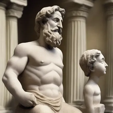 In Greek mythology, there is a tale of a ventriloquist who possessed the ability to speak through stone statues.