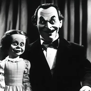 In the horror movie, the villain used ventriloquy to create an eerie and terrifying atmosphere.