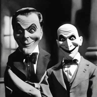 In the horror movie, the villain used ventriloquy to create an eerie and terrifying atmosphere.