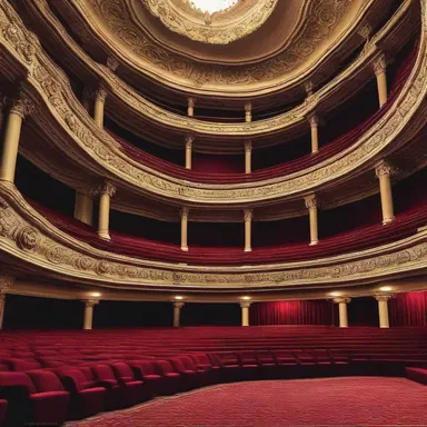 The grand opera house was designed with special acoustics to enhance the ventriloquy performances.