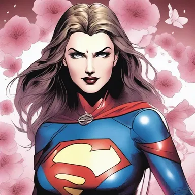 In the comic book, the superhero's love interest was depicted with flowing perianth petals which symbolized her ethereal beauty and grace.