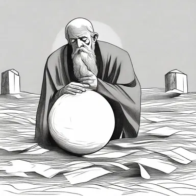 As a symbol of repentance, the worshipper would crumple up their sins into a ball of paper and throw it away.