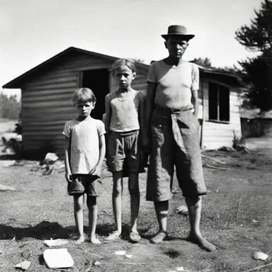 During the Great Depression, many families saw their dreams crumple as they lost everything.