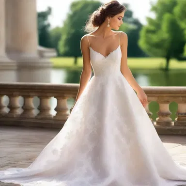 The delicate fabric of the dress easily crumples, making it difficult to maintain its pristine appearance.