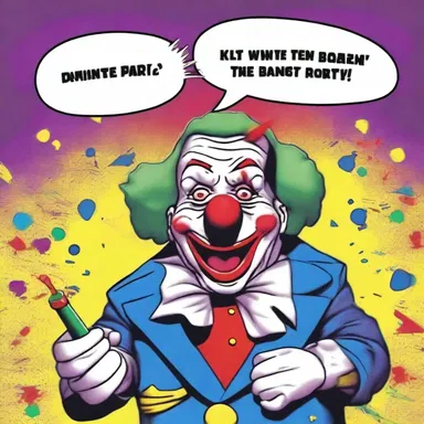 Why did the clown bring dynamite to the party? Because he wanted to make a bang!