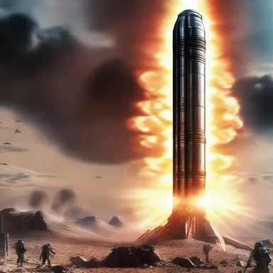 In the futuristic world of the science fiction novel, dynamite has been replaced by advanced energy weapons.