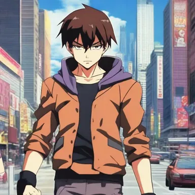 The protagonist in the anime series used dynamite as a last resort to defeat the villain and save the city from imminent destruction.