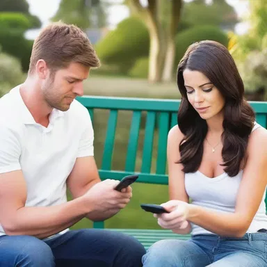 In the heat of the argument, Amy hit the delete button on her phone and erased all the text messages between her and her partner.