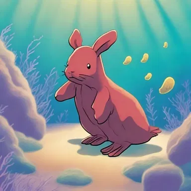 In the book 'The Secret of the Sea Hare,' the protagonist embarks on a quest to find a mystical sea hare that holds the power to grant wishes.