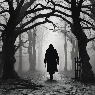 The horror novel used a cloze technique to create suspense by removing key words, leaving readers to imagine the terrifying scene in their minds.