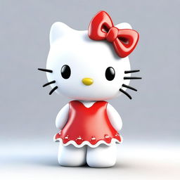 A fresh 3D render of the beloved character, Hello Kitty