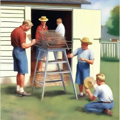 Why did the foster son bring a ladder to the barbeque? Because he heard the steaks were raised as sons!
