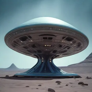 In the science fiction movie, the alien spaceship had a perfect sphericalness.