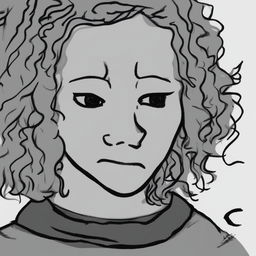 A high-quality digital art image that combines Hermione Granger, as portrayed by Emma Watson, and the Wojak meme