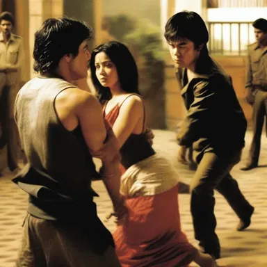 The action-packed movie kept the audience at the edge of their seats with intense pursual scenes.