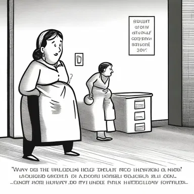 Why did the materfamilias go on strike? Because she was tired of running the household all by herself!