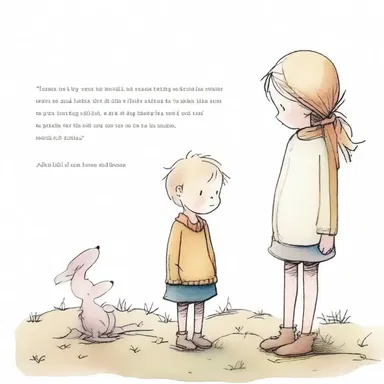 The endearing protagonist in the book won over readers with their genuine kindness and childlike wonder.