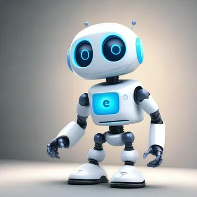 In the science fiction novel, the endearing robot displayed emotions and developed a charming personality.