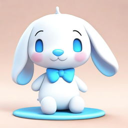 A new 3D digital art image showcasing Cinnamoroll, the lovable Sanrio character