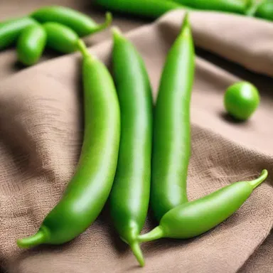 During the Neolithic period, pea pods were commonly cultivated in ancient China as one of the earliest cultivated crops.