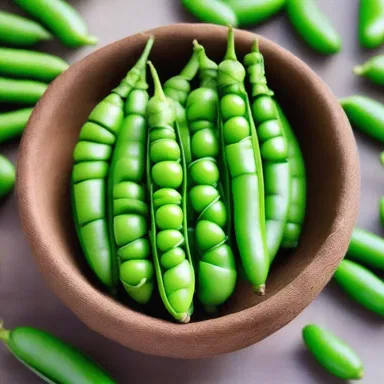 In Hinduism, pea pods are considered a sacred symbol of fertility and are often used in religious rituals and offerings.
