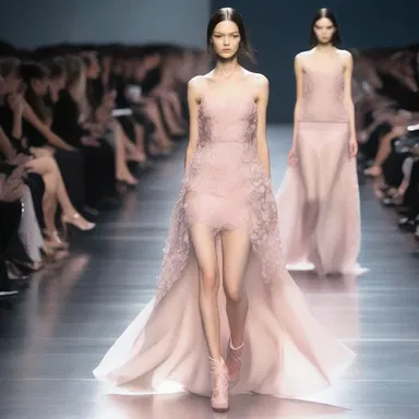 The designer's new collection is full of tarradiddles, creating an air of mystery and intrigue on the runway.