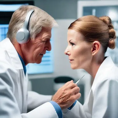 In the futuristic world of science fiction, advancements in technology have eradicated diseases like Otitis Externa, leading to improved overall ear health among the population.