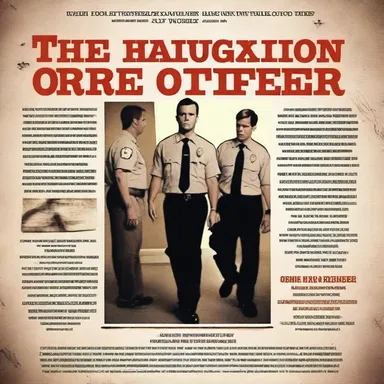 The movie 'The Haunted Probation Officer' tells the spine-chilling story of a probation officer who mysteriously unravels a series of sinister crimes committed by their probationers.