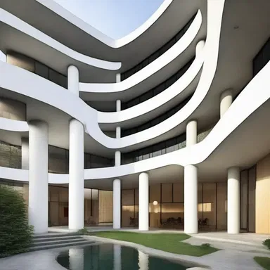 The avant-garde design of the building received flak from traditional architects for breaking the conventional rules.
