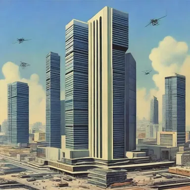 In a dystopian future, the mega-corporation employed a flak to handle the harsh backlash from the public, transforming it into positive publicity.