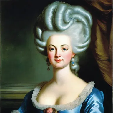 During the French Revolution, Marie Antoinette's swelled head led her to believe that she was untouchable and above the suffering of the common people.