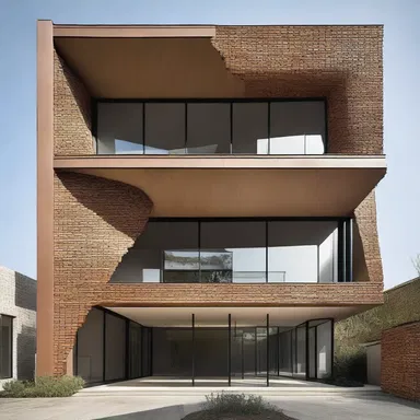 The architect incorporated elements symbolizing sexual union into the design of the building, adding a touch of sensuality to the structure.