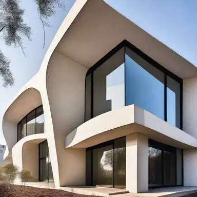 The architect incorporated elements symbolizing sexual union into the design of the building, adding a touch of sensuality to the structure.